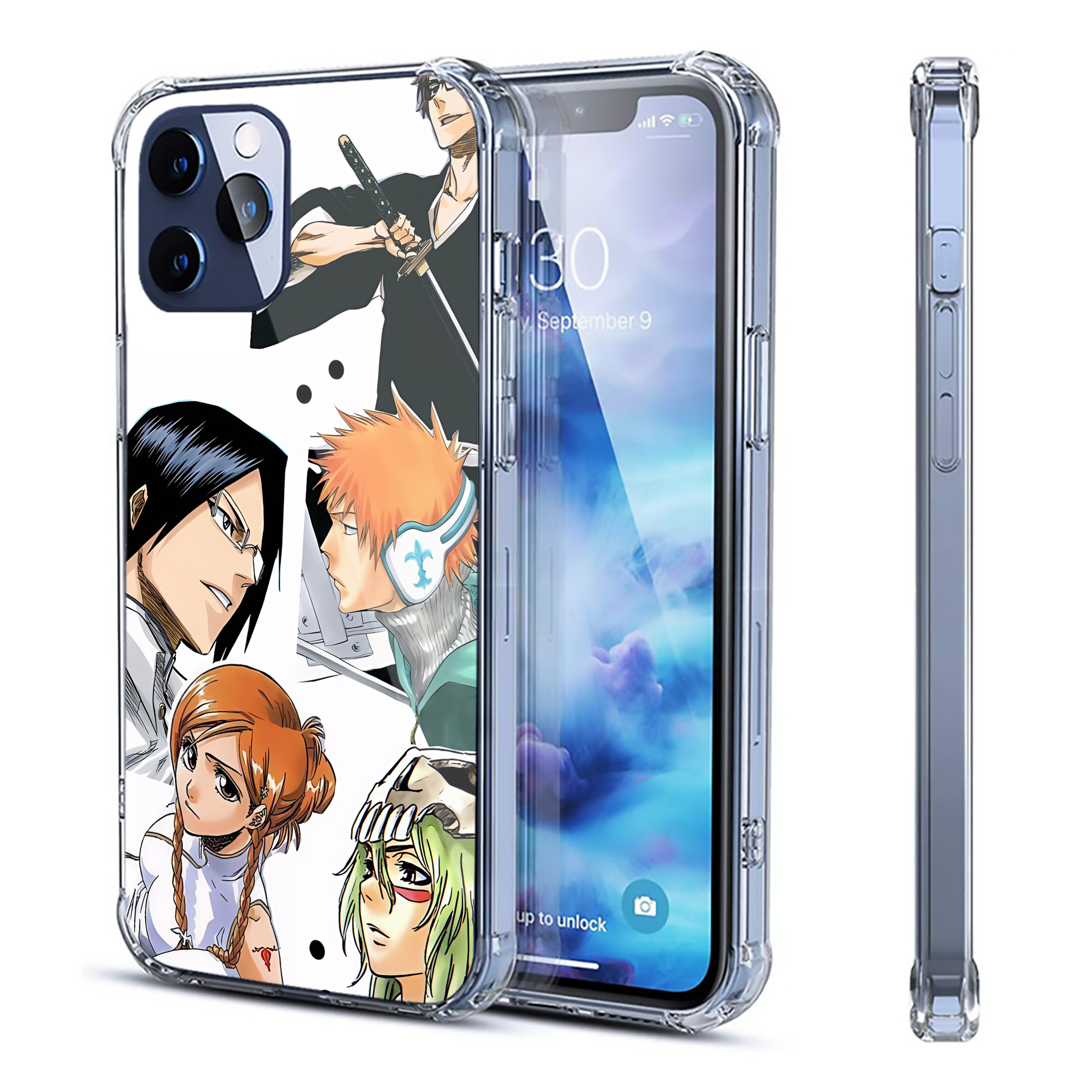 （画像用） ハイキュー!! Haikyu!! 【iPhone 12シリーズ対応】透明スマホケース（クリアソフトケース）